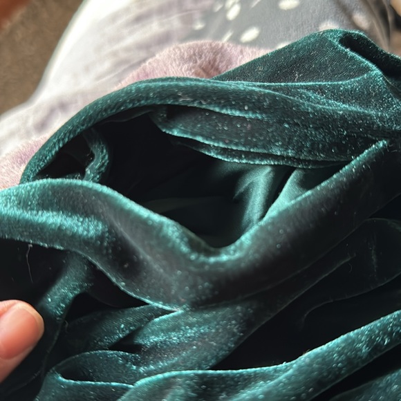 NEW! J. Crew Factory velvet sleeveless midi dress - Picture 7 of 7